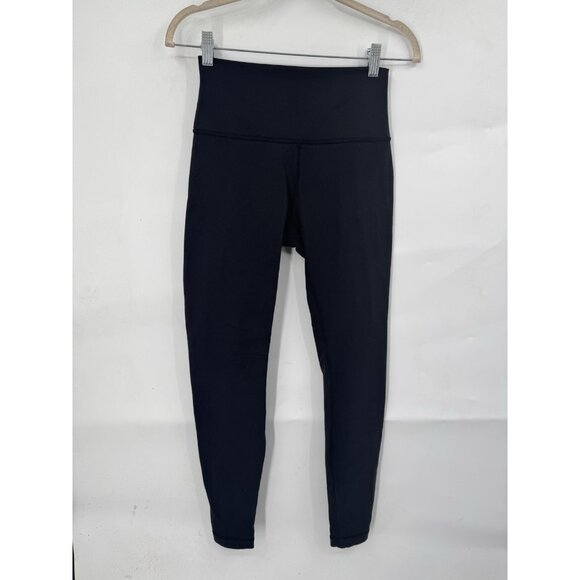 Lululemon Wunder Under Full Length Legging Women 6 Black Athletic Yoga Workout - Picture 1 of 6